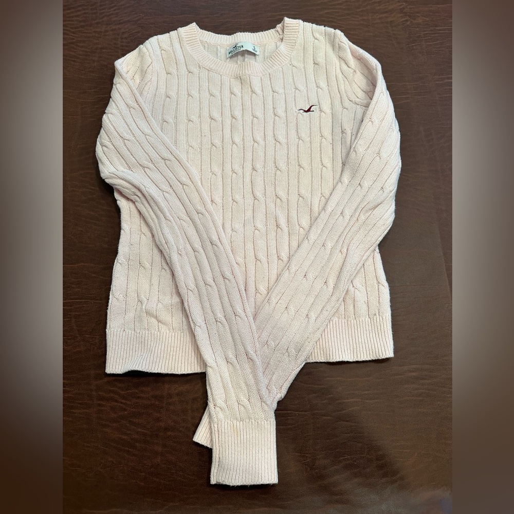 Hollister Light Pink Sweater